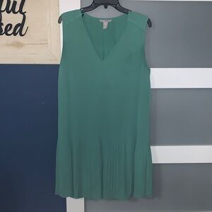 H&M Green Sleeveless Dress